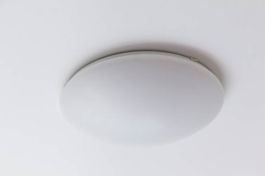 Daire şekli tavanda Beyaz ampul