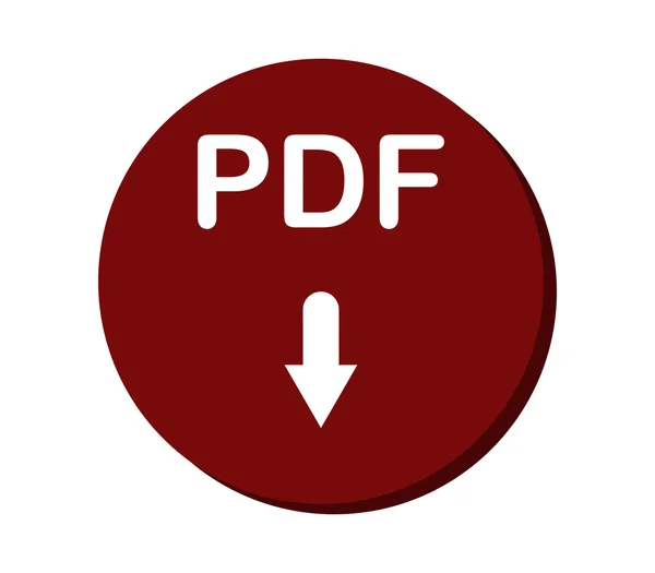 Pdf завантаження ілюстроване і кольорове — стокове фото