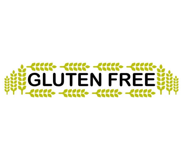 Resimli ve renkli gluten ücretsiz — Stok fotoğraf