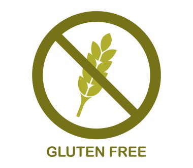 Resimli ve renkli simge ücretsiz gluten