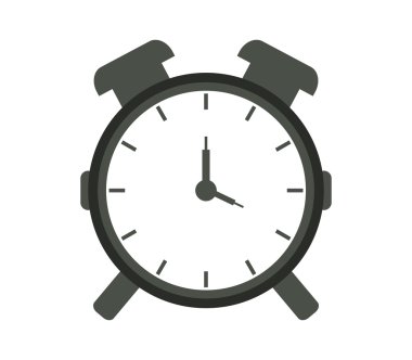 Resimli ve renkli çalar saat simgesi