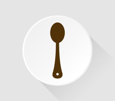 Resimli ve renkli kaşık