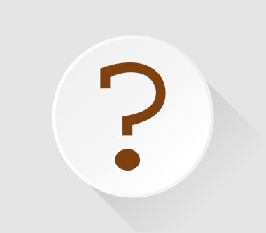 soru resimli ve renkli işareti