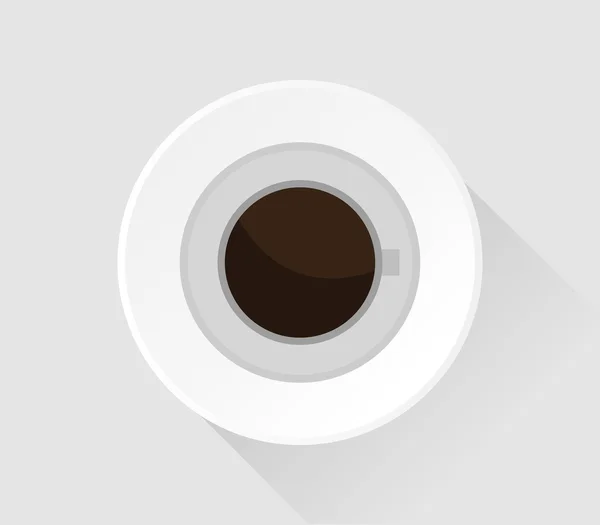 Geïllustreerde en kleurrijke koffiemok — Stockfoto