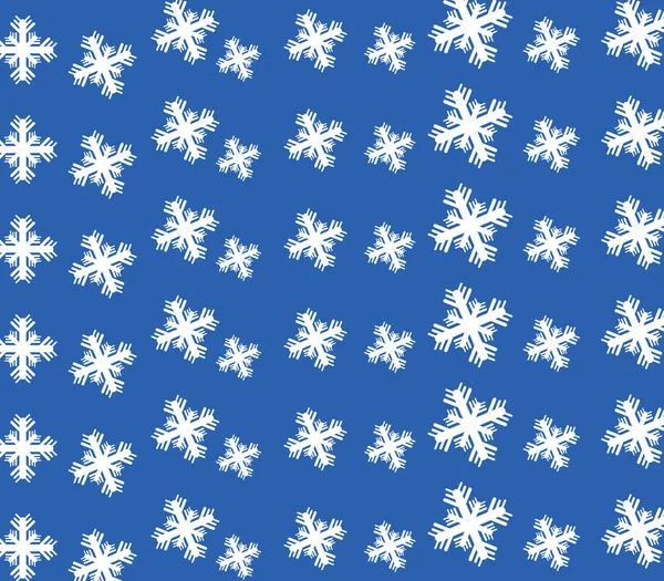 Снежный узор иллюстрированный и цветной — стоковое фото