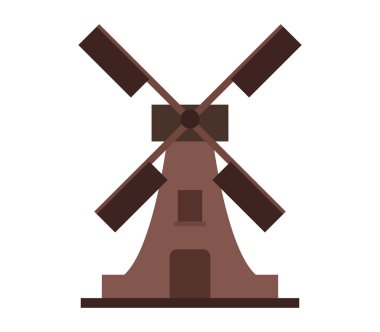 Beyaz arka plan değirmen