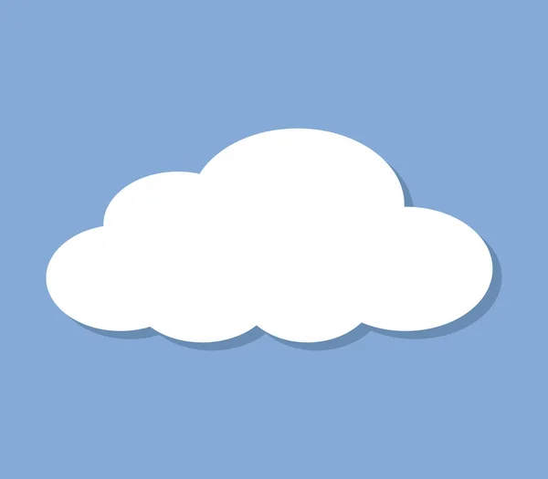 구름 그림자와 함께 일러스트 — 스톡 사진