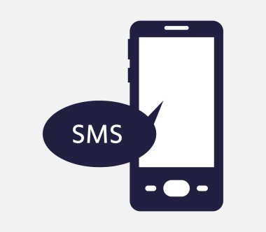 hücrede SMS simgeyi