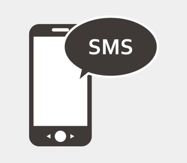 hücrede SMS simgeyi