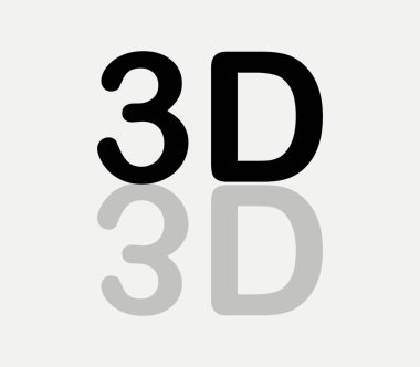 simge 3d kelime resimli