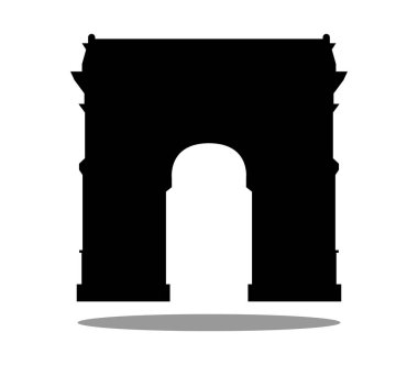 Beyaz bir arka plan üzerinde gösterilen simge zafer takı