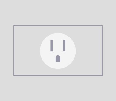 simge jack çıkış beyaz zemin üzerine resimli