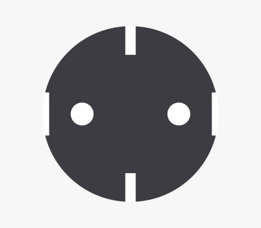 simge jack çıkış beyaz zemin üzerine resimli