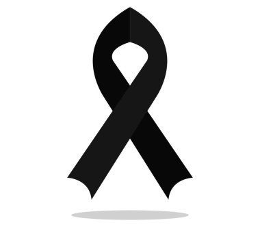 şerit beyaz bir arka plan üzerinde resimli yas