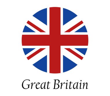 Beyaz bir arka plan üzerinde resimli İngiltere bayrağı