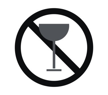 Beyaz bir arka plan üzerinde resimli alkol simge yok