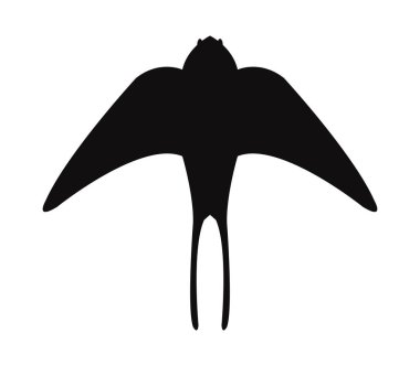 Beyaz bir arka plan üzerinde gösterilen simge yutmak