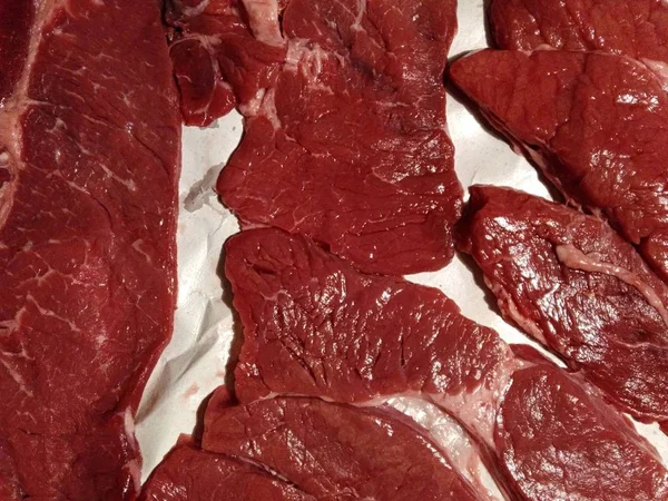 Textura de la carne para comer en la cocina — Foto de Stock