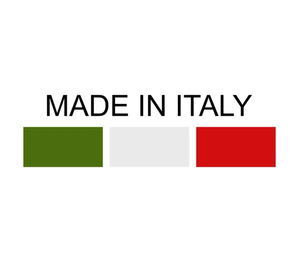 Icona Made in Italy — Vettoriale Stock