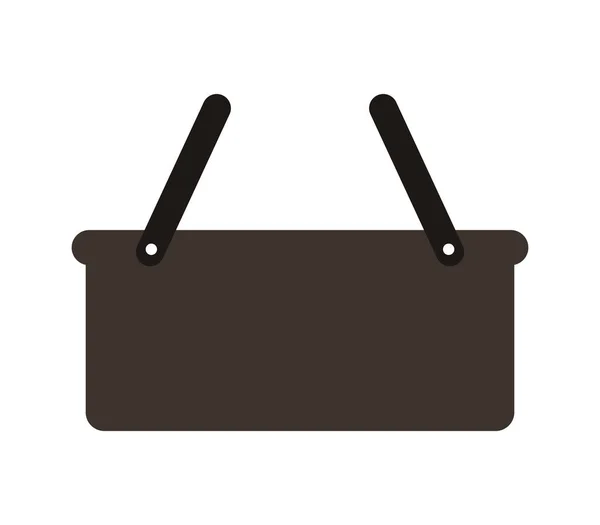 Picknick-Symbol auf weißem Hintergrund — Stockvektor