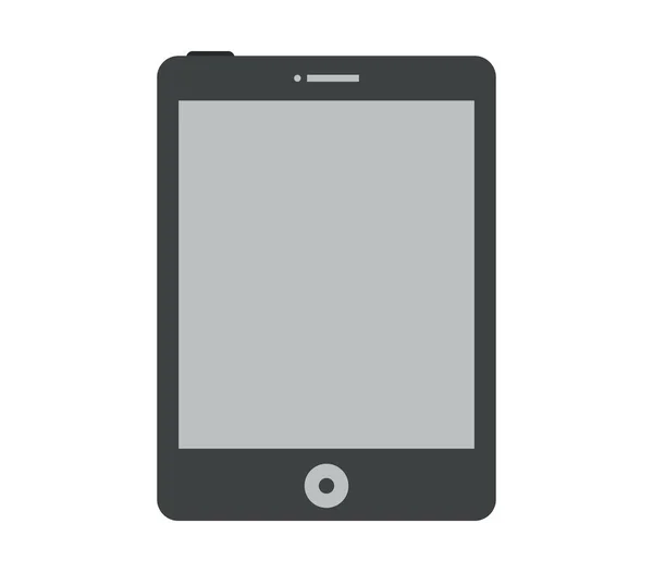 Εικονίδιο smartphone που απεικονίζεται σε λευκό φόντο — Διανυσματικό Αρχείο