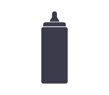 biberonicon beyaz bir arka plan üzerinde resimli