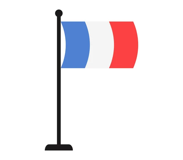 Icône drapeau suisse illustrée — Image vectorielle