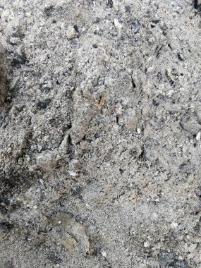 bahçede açık kömür dokusu