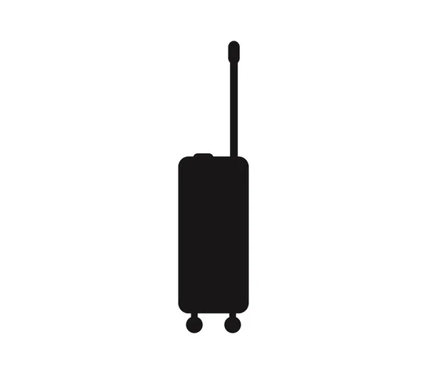 Symbol Reisekoffer auf weißem Hintergrund — Stockvektor