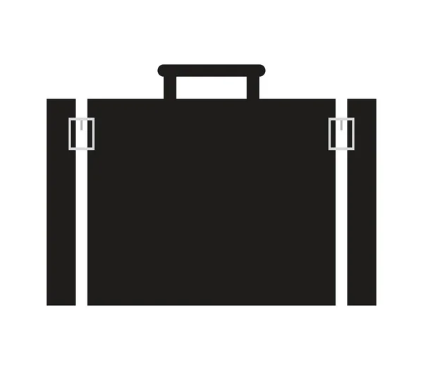Іконка подорожі валіза на білому тлі — стоковий вектор
