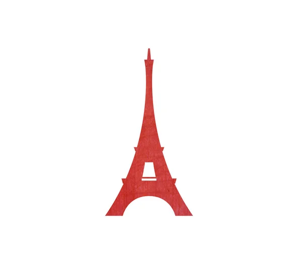 Torre Eiffel en acuarela — Archivo Imágenes Vectoriales