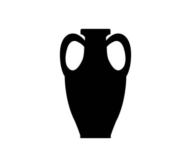 beyaz zemin üzerine Seramik vazolar