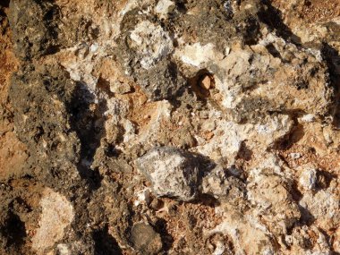 Taş dokusu bahçede