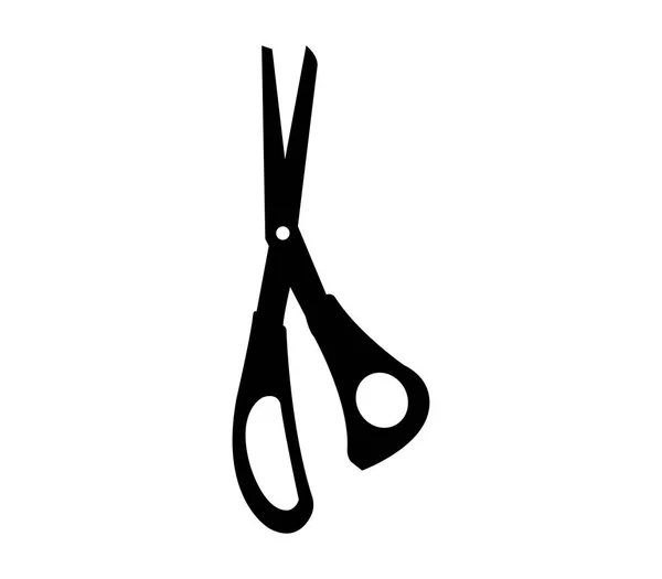 Scissors icon on white background — Stock Vector