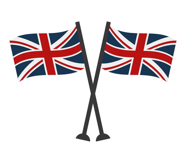 Zászló Nagy-Britannia — Stock Vector