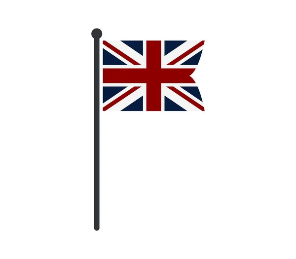 Storbritanniens flagga — Stock vektor