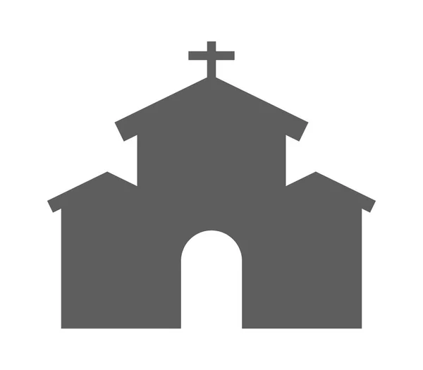 Церковна ікона на білому тлі — стоковий вектор