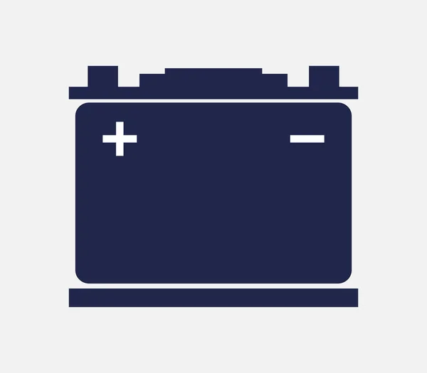 Symbool Van Batterij Van Machine Achtergrond — Stockvector