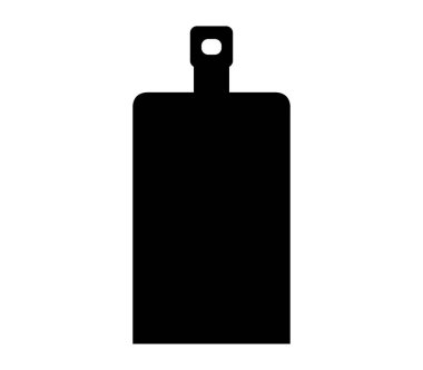 Beyaz Arkaplanda Kesme Masası simgesi