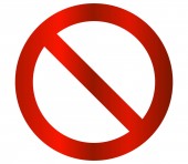 Картина, постер, плакат, фотообои "нет значка парковки на белом фоне
", артикул 172496252