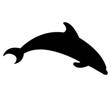 Yunus simgesi beyaz arka plan üzerinde