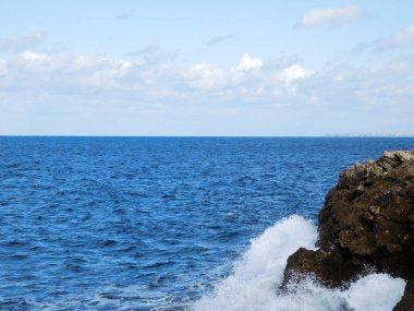 gün boyunca açık havada deniz