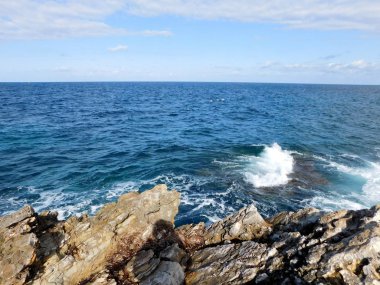gün boyunca açık havada deniz