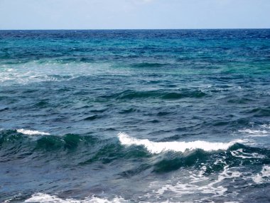 gün boyunca açık havada deniz