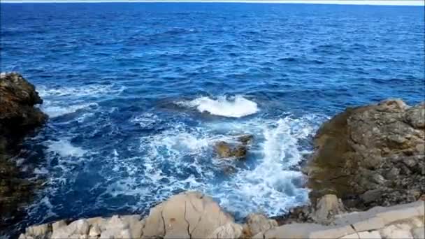 Море Відкритому Повітрі Протягом Дня — стокове відео
