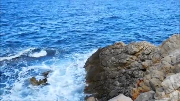 Θάλασσα Εξωτερικούς Χώρους Κατά Διάρκεια Της Ημέρας — Αρχείο Βίντεο