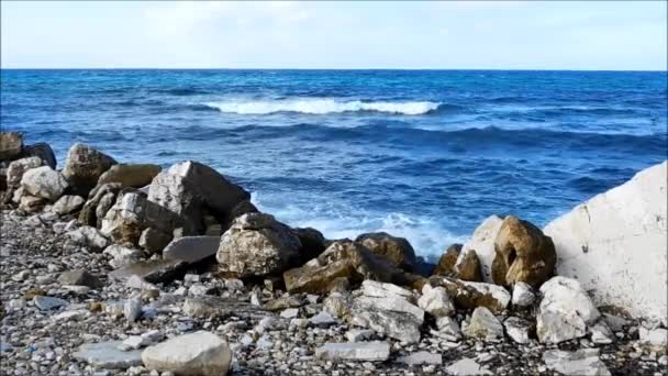 Море Відкритому Повітрі Протягом Дня — стокове відео