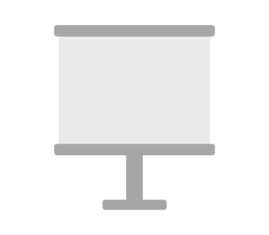 Blackboard simgesi beyaz arka plan üzerinde