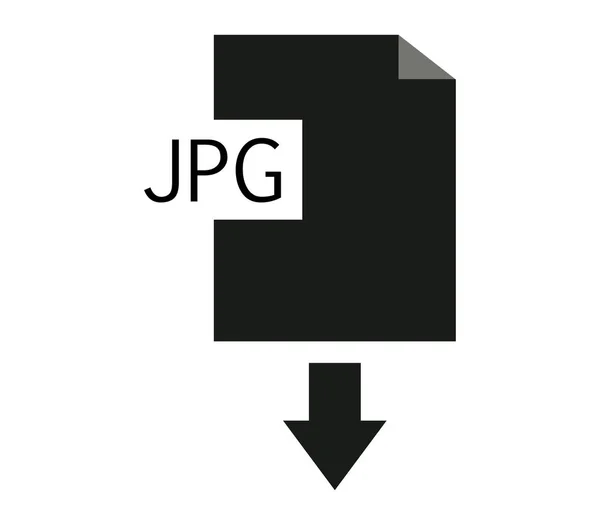 Завантажити Jpg Білому Тлі — стоковий вектор