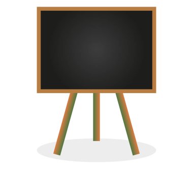 Blackboard simgesi beyaz arka plan üzerinde